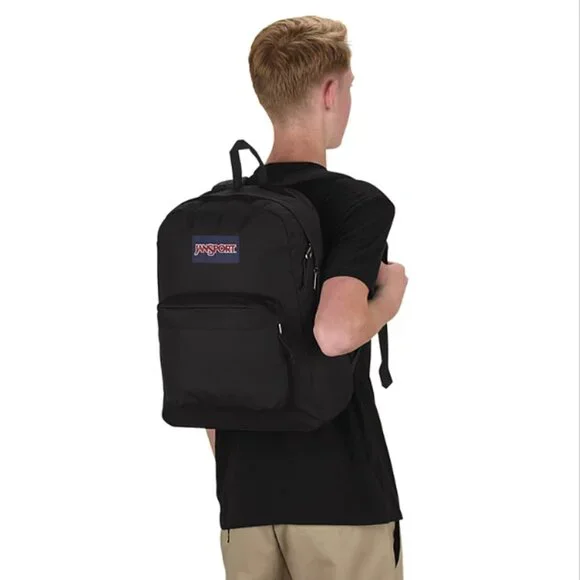 NWT Jansport SUPERBREAK black backpack - Picture 3 of 14